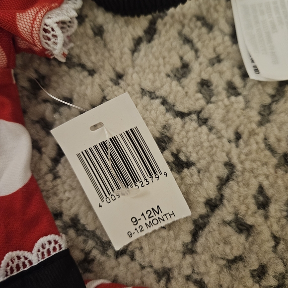 Disney Baby Minnie Mouse Dress Costume with Ears Headband - Picture 3 of 5